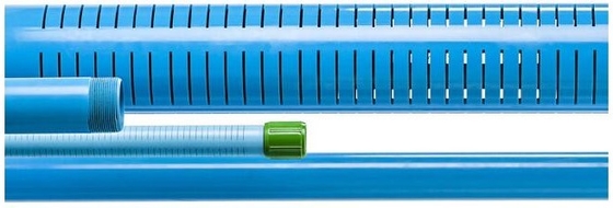 Su Kuyusu Muhafazası PVC U Duvar Borusu / Su Filtresi Ekranı Boru Sistemi Spesifikasyonu