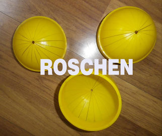 Çelik Özlü Basket Plastik Toprak çekirdek tutucu SPT Sampler sarı gevşek, yumuşak örneği korur